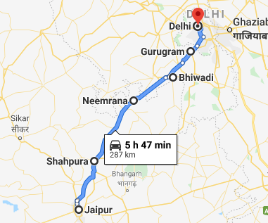 Delhi to Jaipur Cab Service