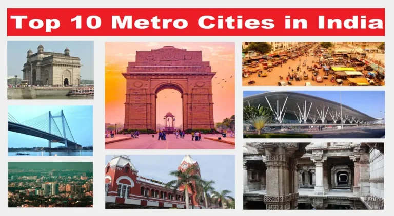 Top 10 Metro Cities in India