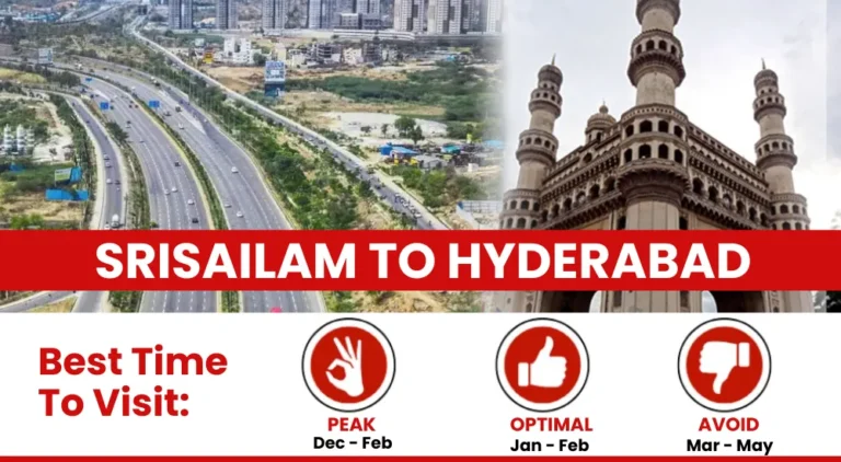 Srisailam to Hyderabad Road Trip