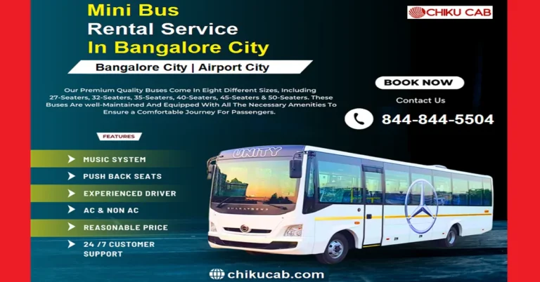 Mini Bus Rental in Bangalore