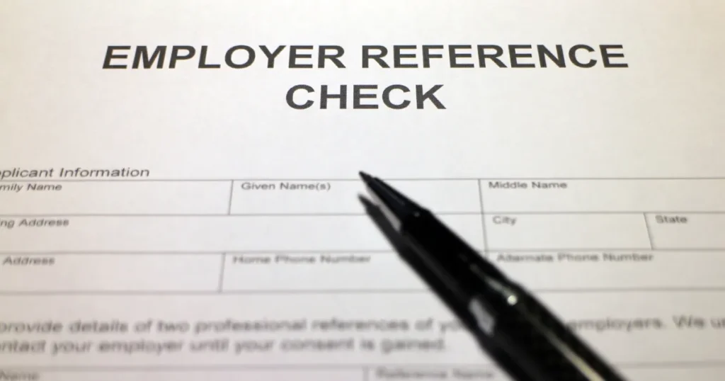 Reference Checks