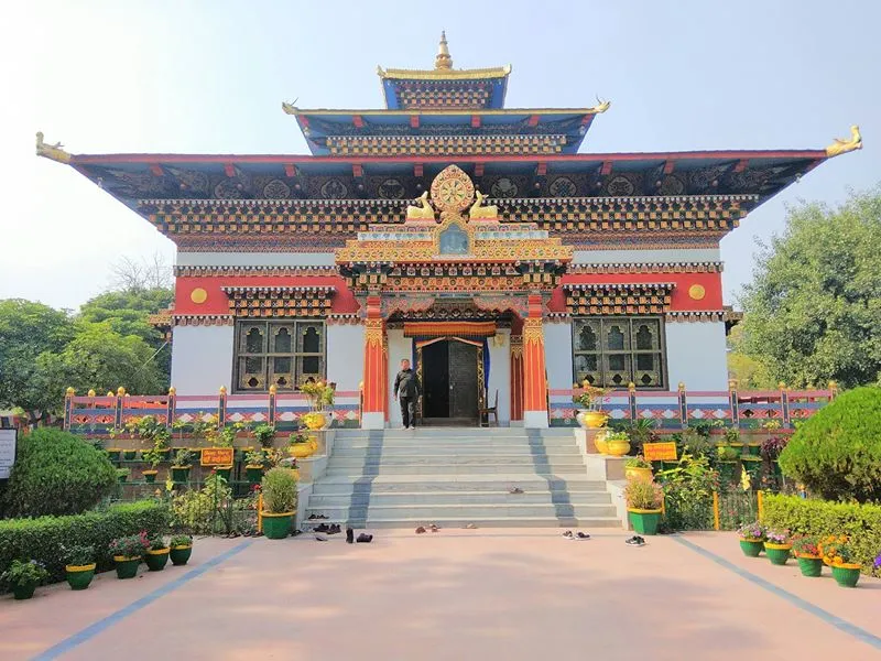 Royal Bhutan Monastery, Rajgir