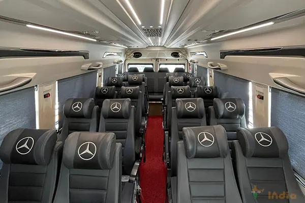 Features 20 Seater Tempo Traveller