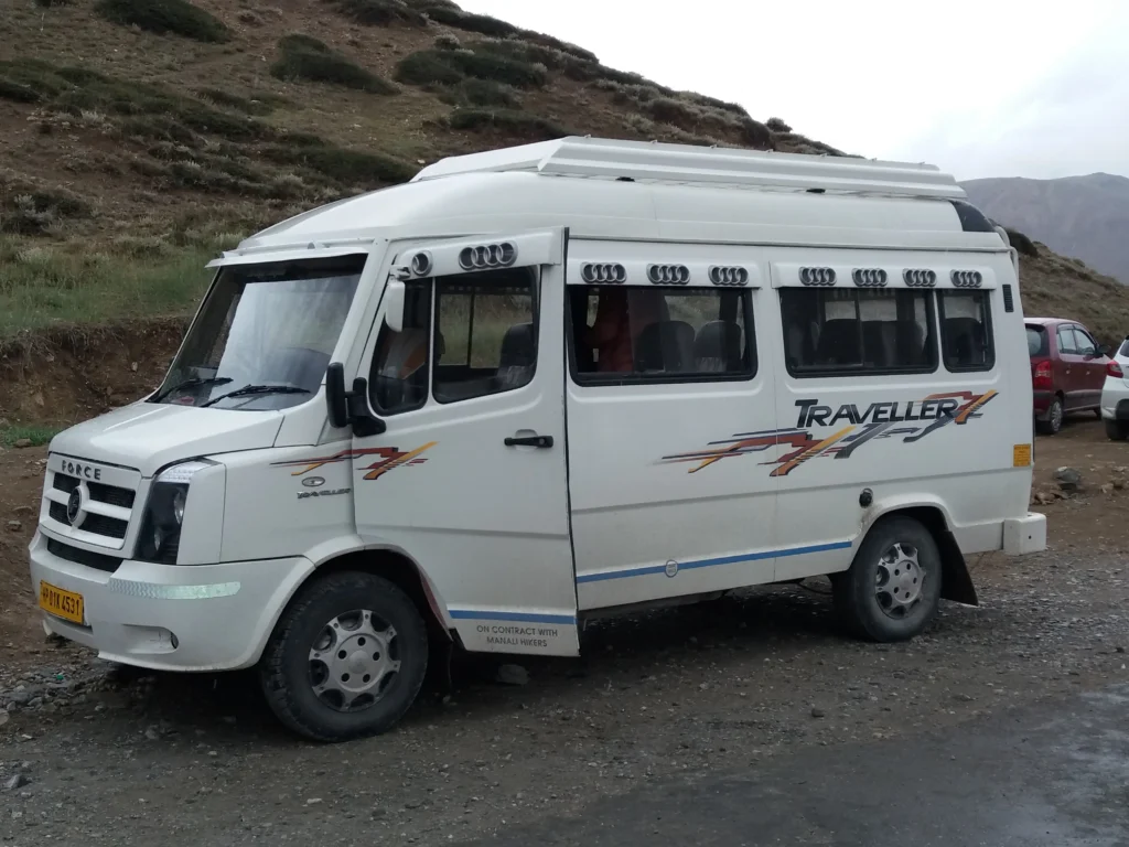 Delhi to Manali group trip by tempo traveller