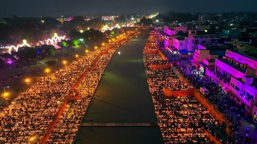 Celebration Diwali in Ayodhya