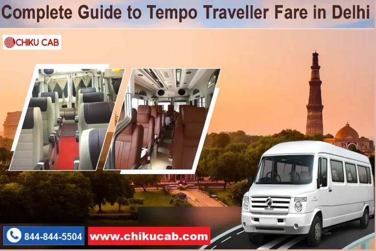 Tempo Traveller Fare in Delhi