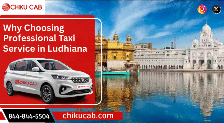 Why Choosing Professional Taxi Service in Ludhiana