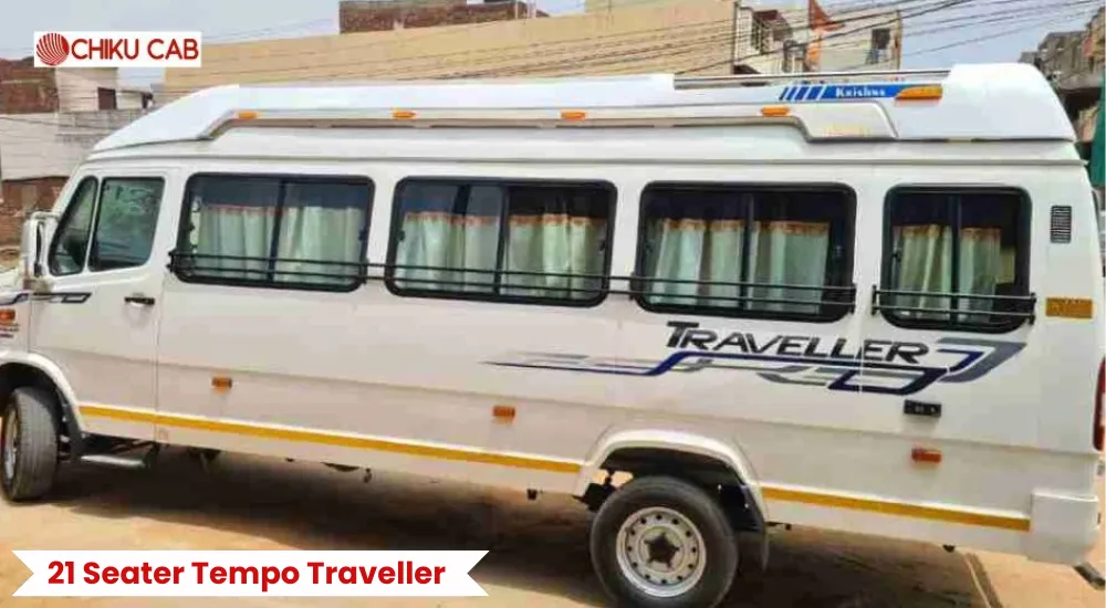21 Seater Tempo Traveller