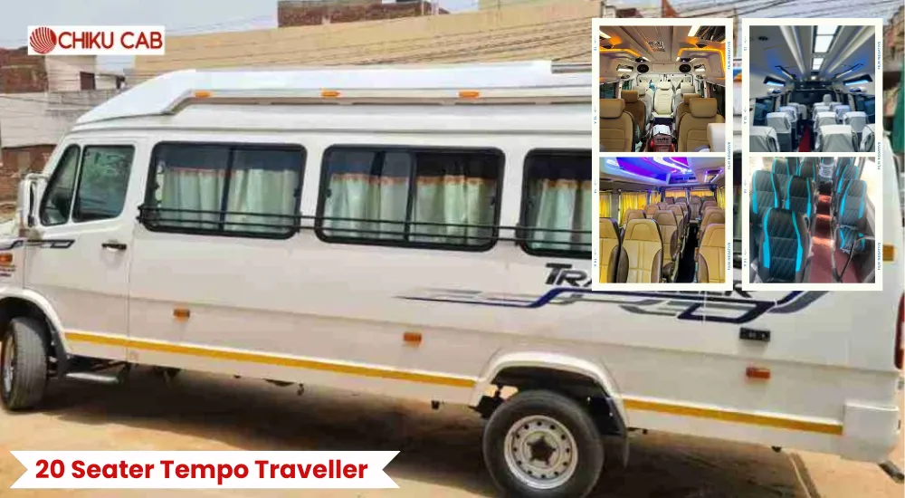 Features of a 20 Seater Tempo Traveller