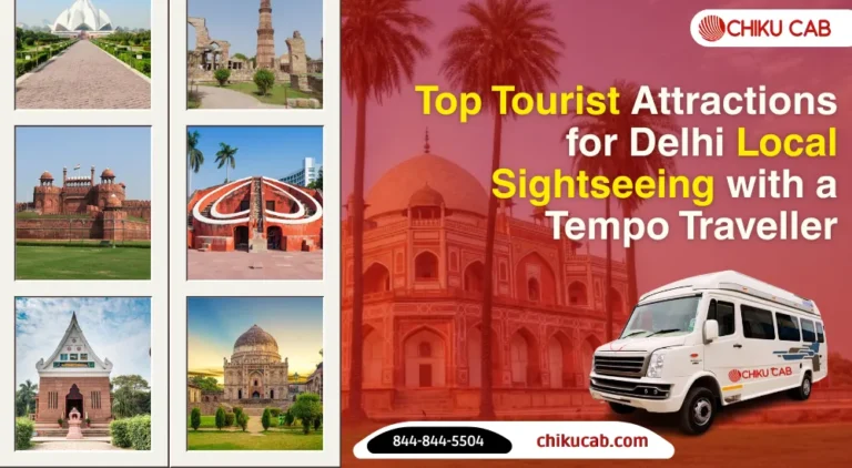 Delhi Local Sightseeing with a Tempo Traveller