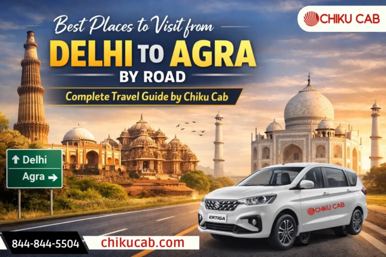 Delhi to Agra