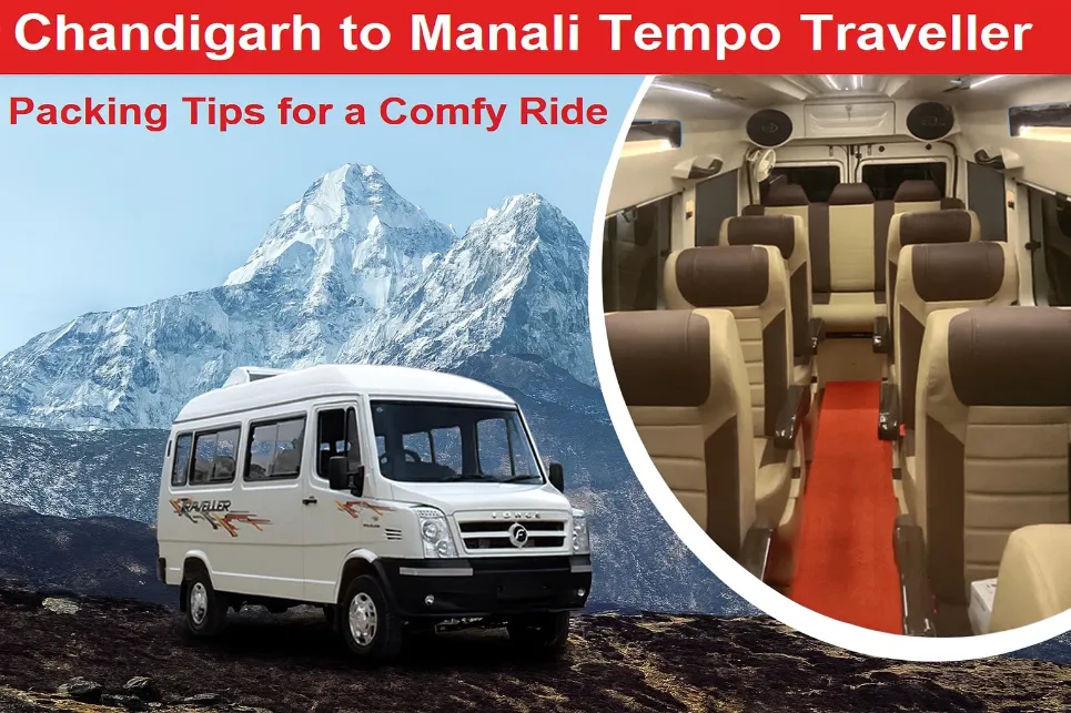 Chandigarh to Manali Tempo Traveller