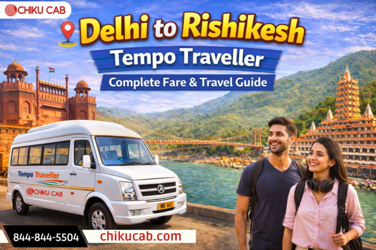 Delhi to Rishikesh Tempo Traveller