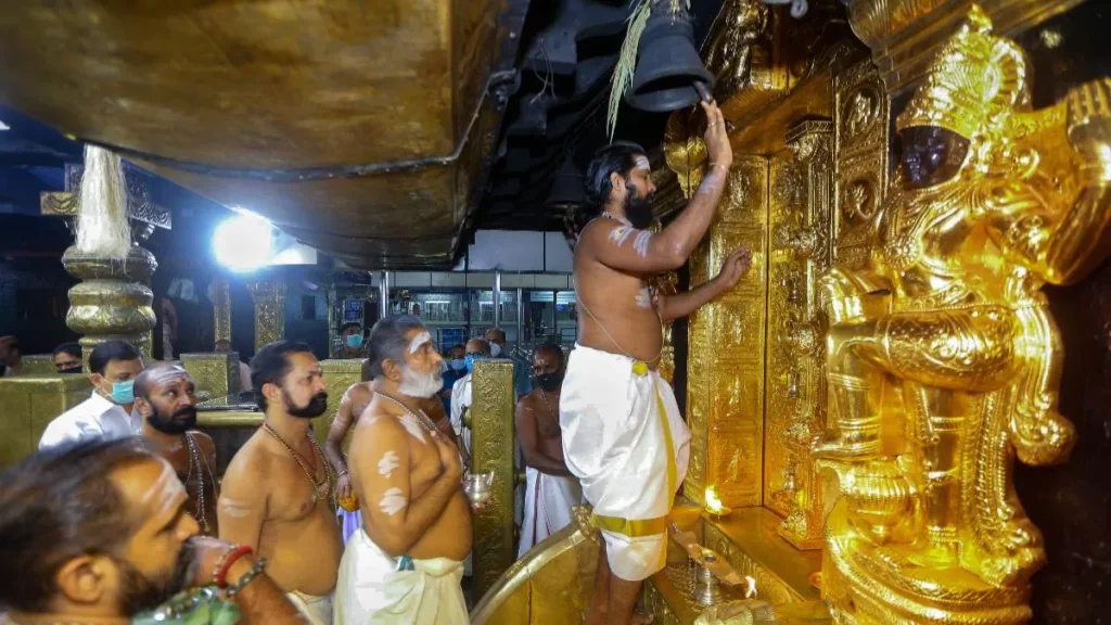 Sabarimala today’s temple timing