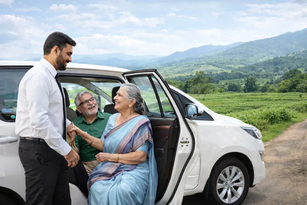 driver for elderly parents in Bangalore