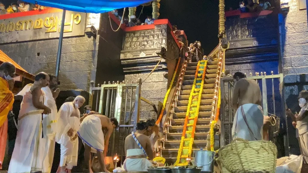 Sabarimala temple opening or Close date