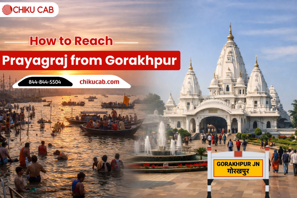 How to Reach Prayagraj from Gorakhpur