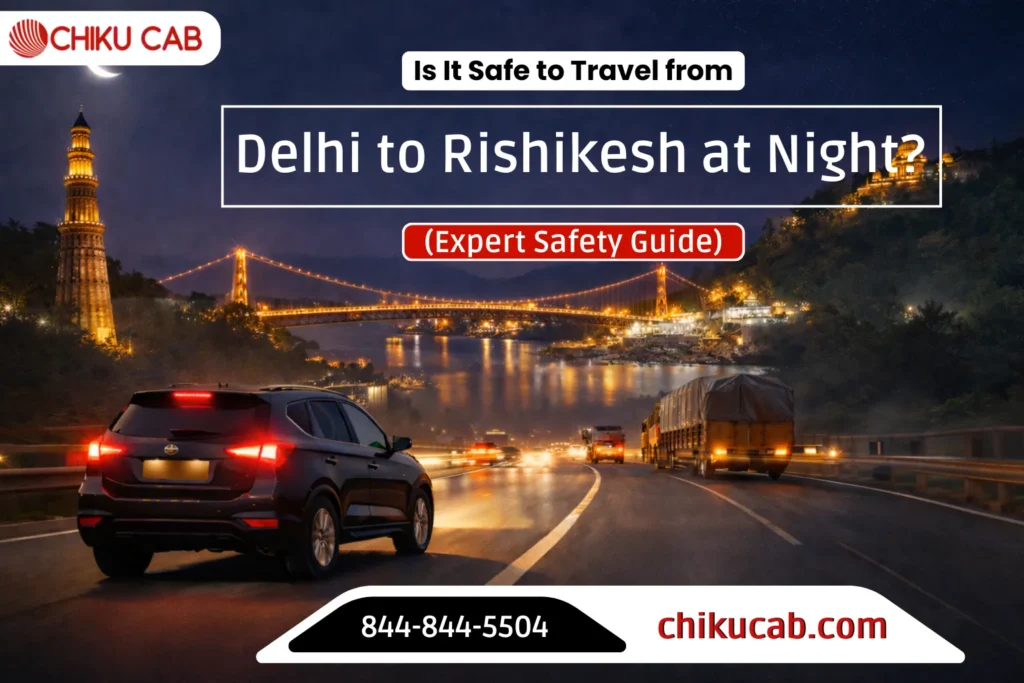 Delhi to Rishikesh at Night