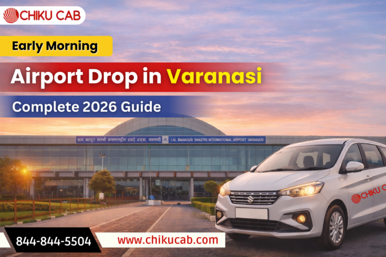 Early Morning Airport Drop in Varanasi