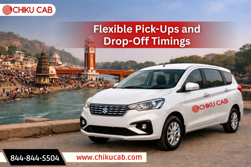 Flexible Pick-Ups and Drop-Off Timings