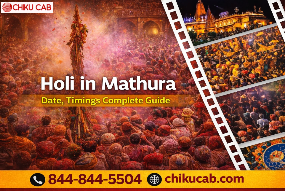 Holi in Mathura