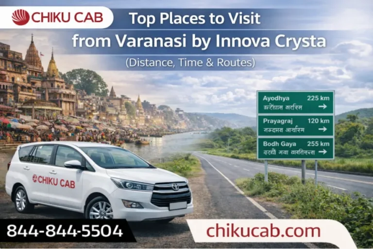 Places to Visit from Varanasi by Innova Crystas