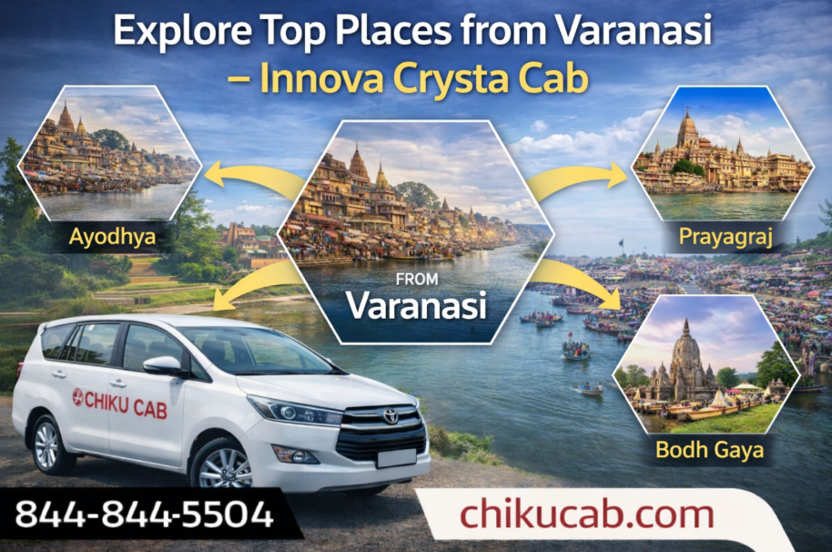 Explore Top Places from Varanasi