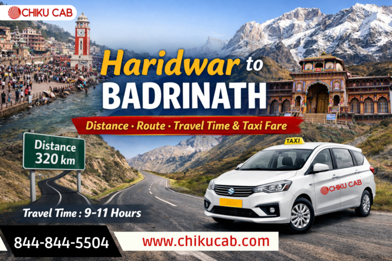 Haridwar to Badrinath Distance