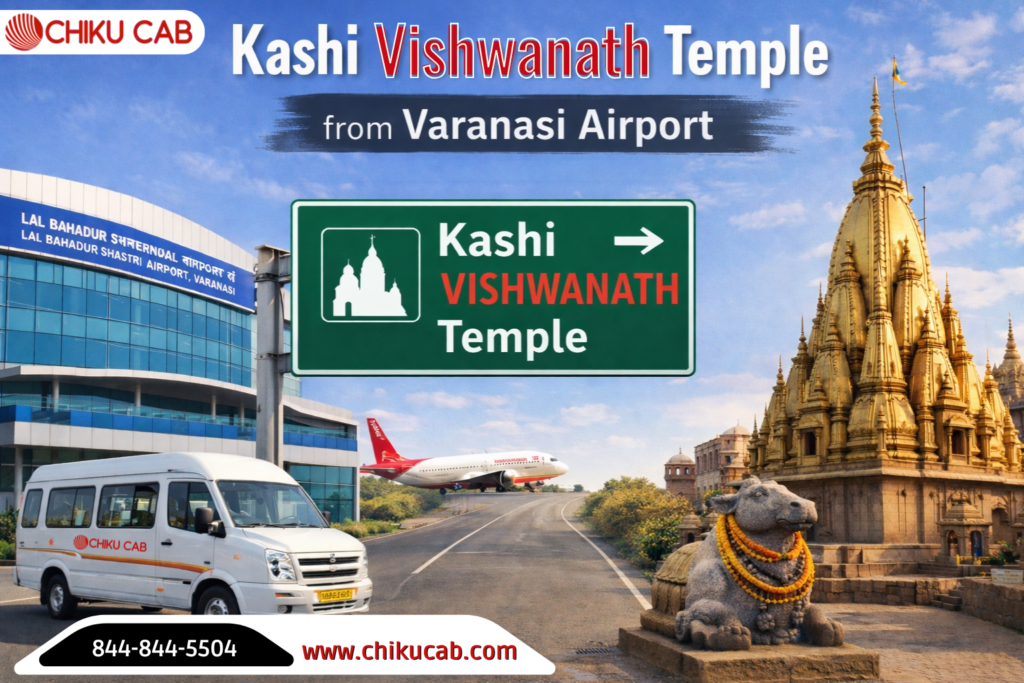 Kashi Vishwanath Temple from Varanasi Airport