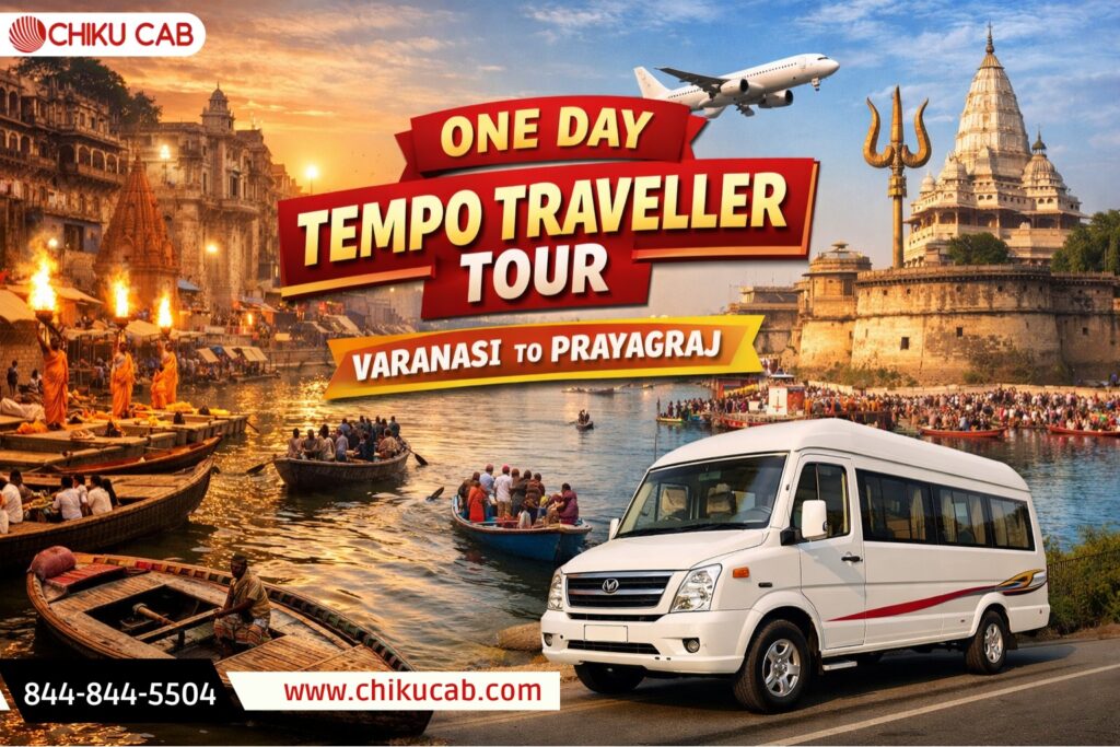 One Day Tempo Traveller Tour from Varanasi to Prayagraj