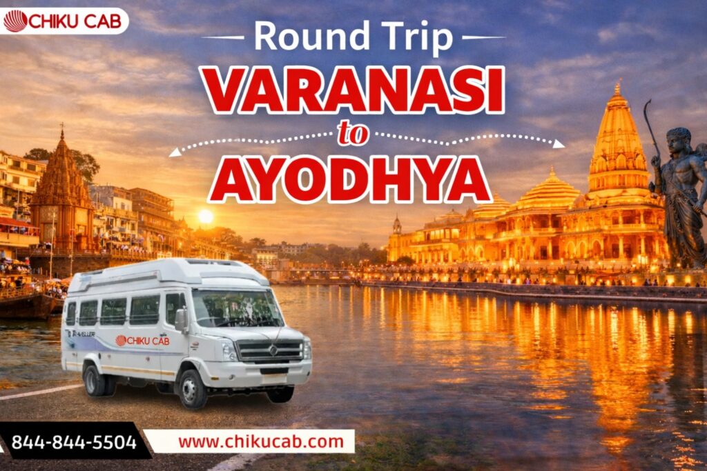 Round Trip Tempo Traveller from Varanasi to Ayodhya