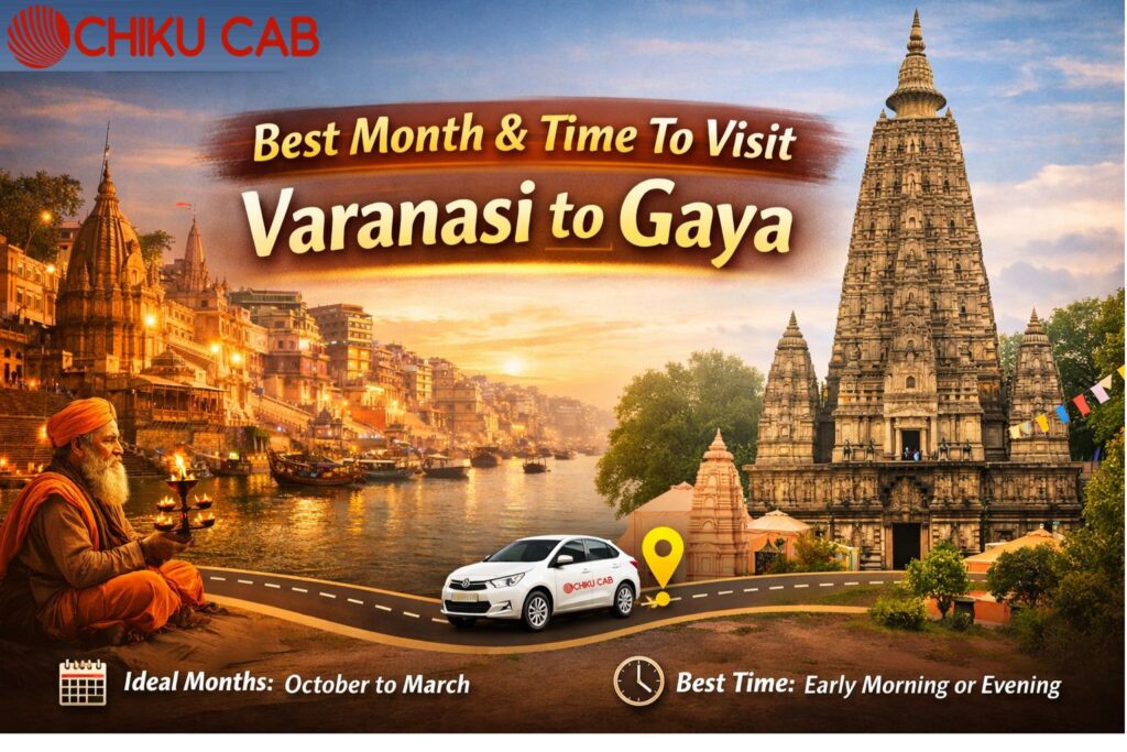 Best Month & Time To Visit Varanasi to Gaya :