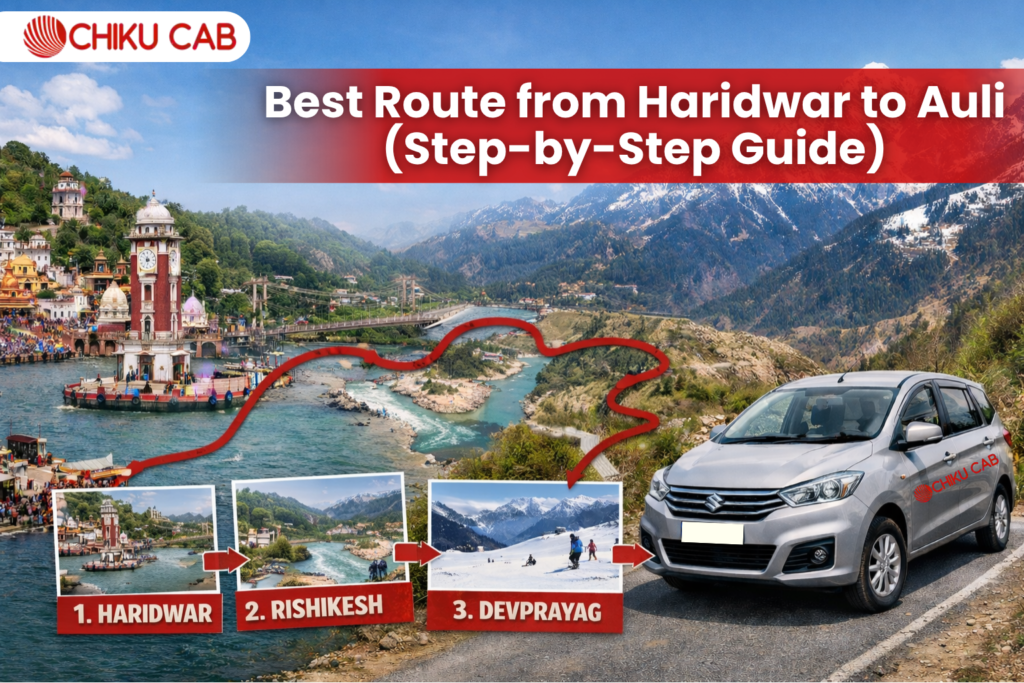 Best Route from Haridwar to Auli (Step-by-Step Guide)