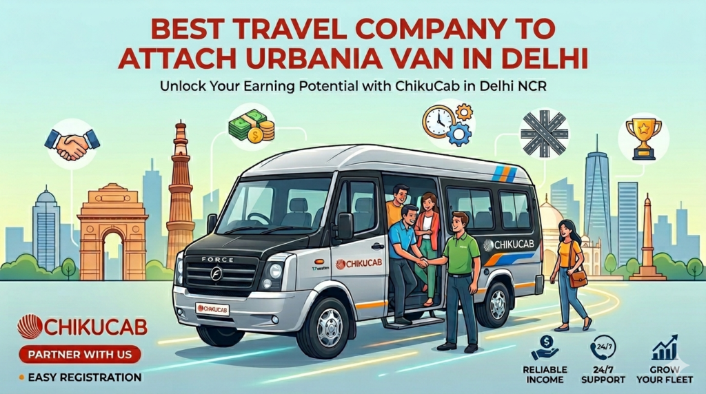 Best Travel Company to Attach Urbania Van in Delhi