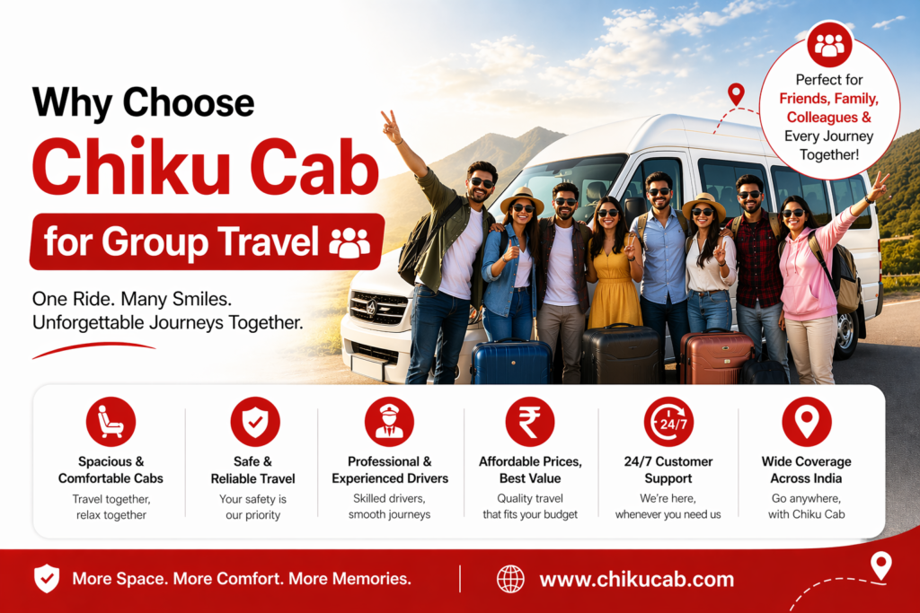 Why Choose Chiku Cab for Group Travel