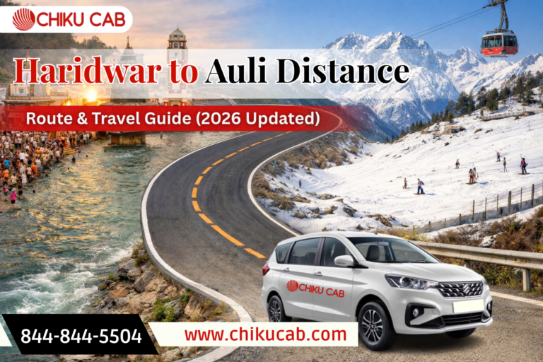 Haridwar to Auli Distance