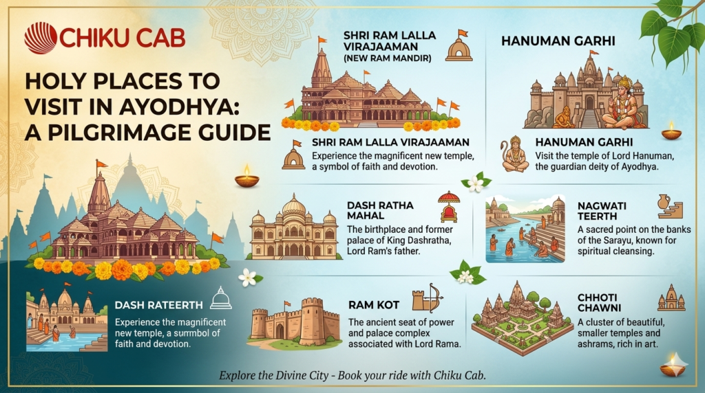 Holy Places to Visit in Ayodhya 