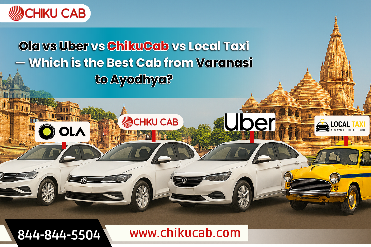 Ola vs Uber vs Chiku Cab vs Local Taxi - Which one is Best Cab
