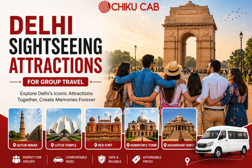 Delhi Sightseeing Attractions for Group Travel