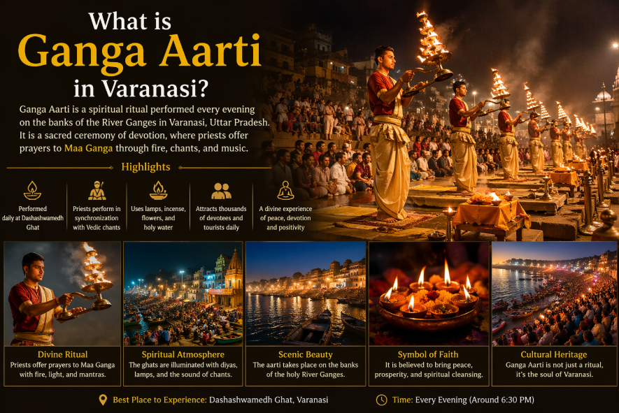 Ganga Aarti in Varanasi
