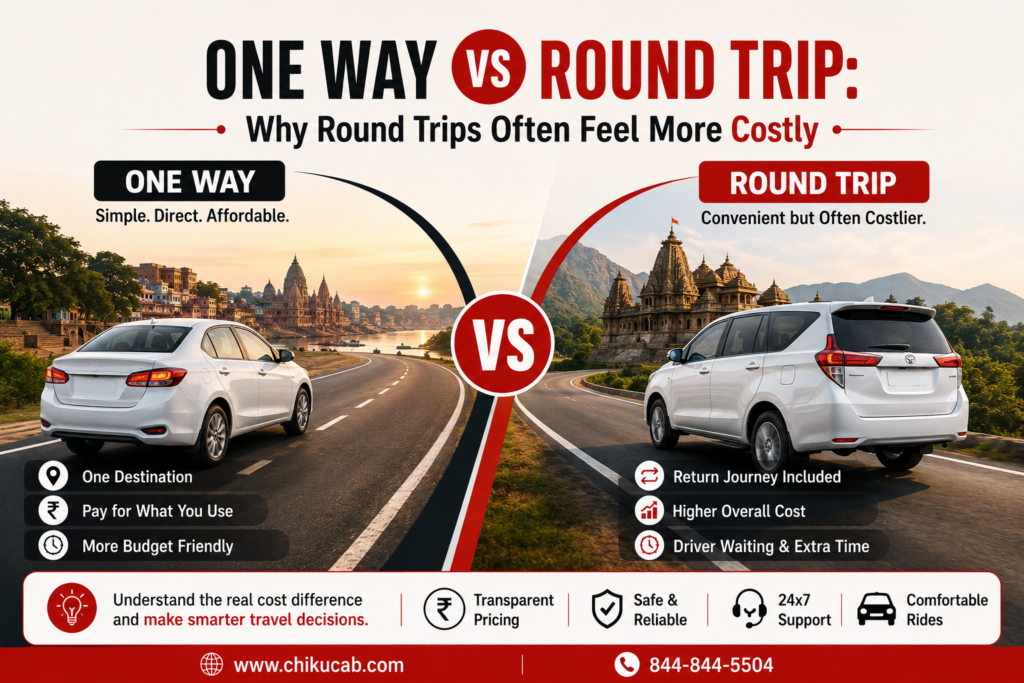 One Way vs Round Trip: Why Round Trips Often Feel More Costly