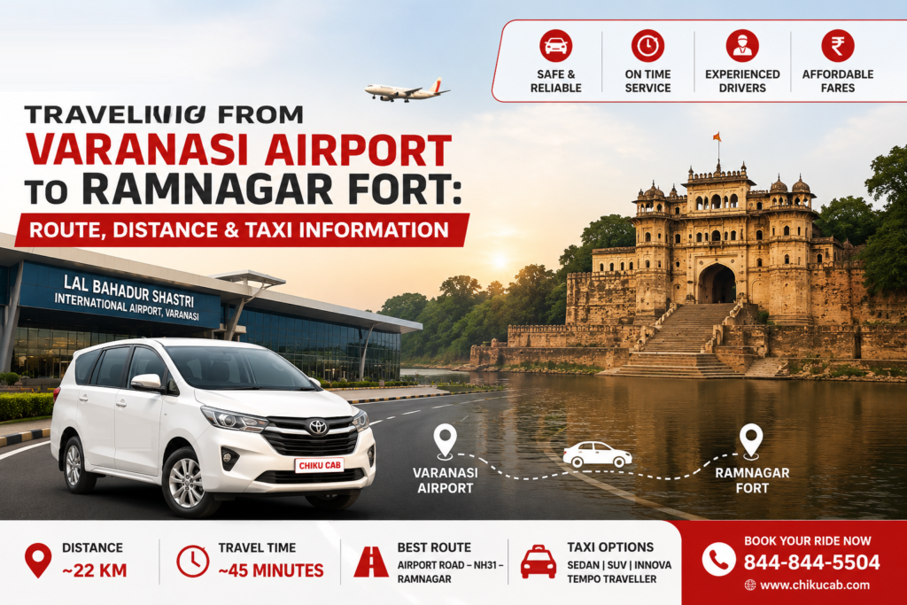 Traveling from Varanasi Airport to Ramnagar Fort: Route, Distance & Taxi Information