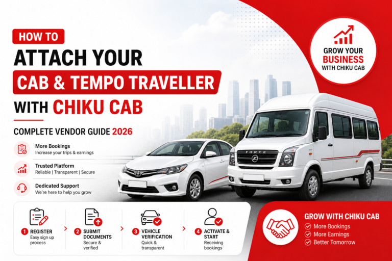 How to Attach Your Cab and Tempo Traveller