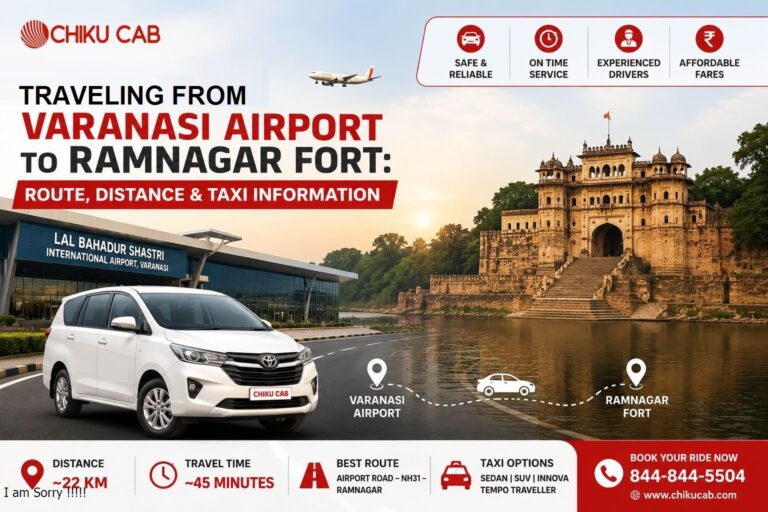 Traveling from Varanasi Airport to Ramnagar Fort: Route, Distance & Taxi Information