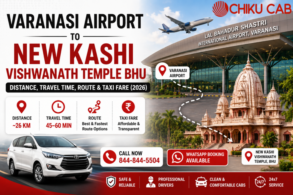 Varanasi Airport to Kashi Vishwanath Temple