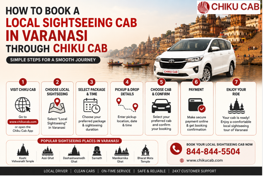 Local Sightseeing Cab in Varanasi