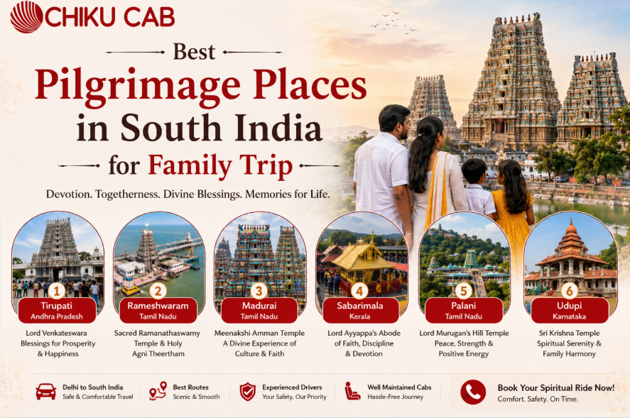 Best Pilgrimage Places in South India for Family Trip