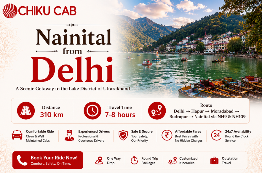nainital from delhi