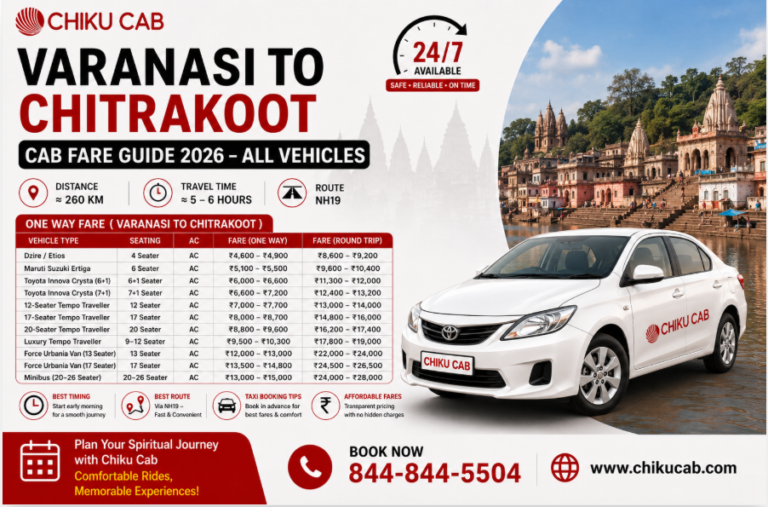 varanasi to chitrakoot