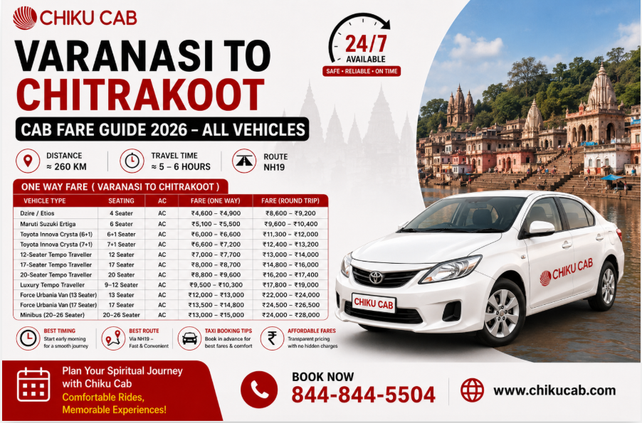varanasi to chitrakoot